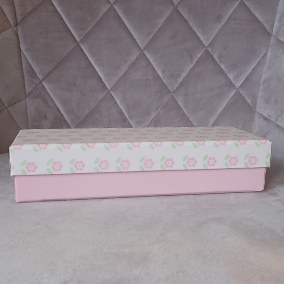 3/$30 New Baby Girl Memento Saving Box Set Baby Shower Gift First Tooth Box - Picture 4 of 5